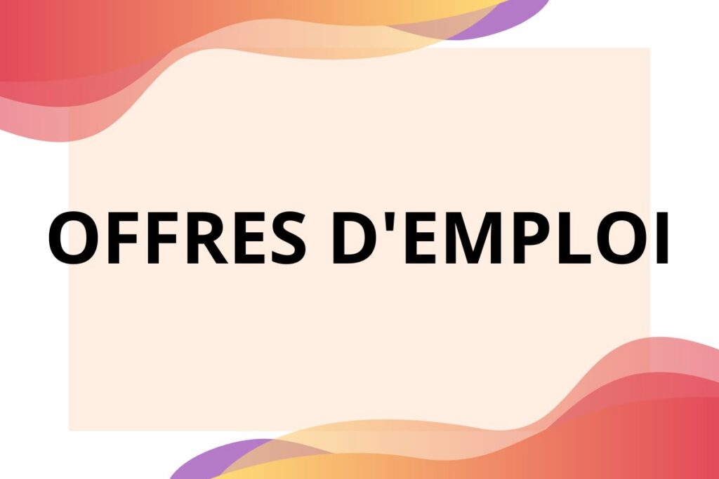 offres d'emploi